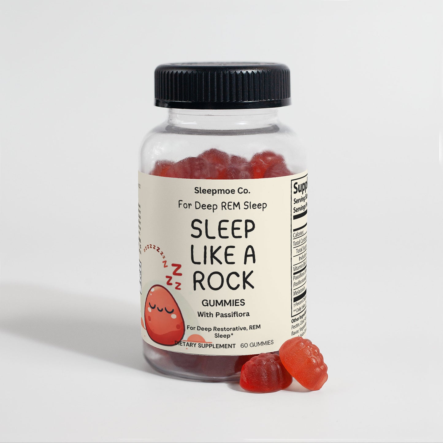 Passion Fruit Sleep Gummies - For Deep Sleep and Anxiety