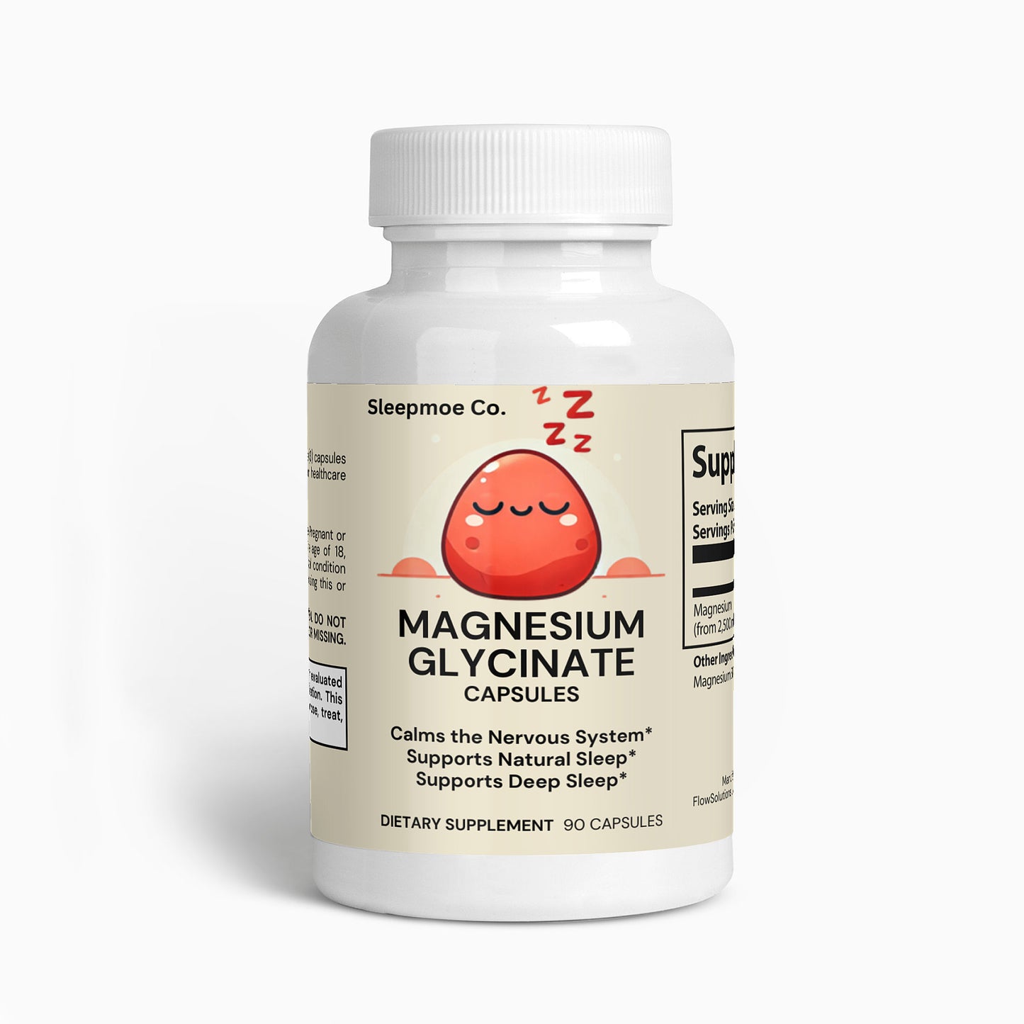 Magnesium Glycinate: Calming Anti-Anxiety Blend